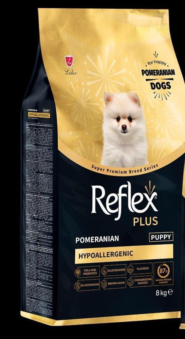 Reflex Plus Pomeranian Yavru Köpek Maması 8 Kg - Image 1