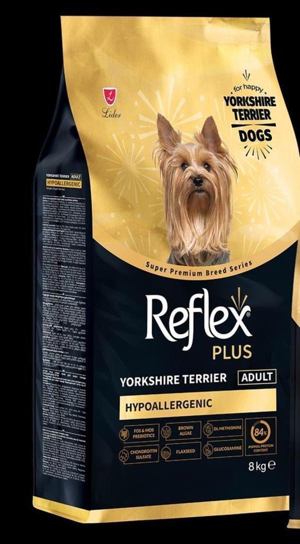 Reflex Plus Yorkshire Terrier Yetişkin Köpek Maması 8 Kg - Image 1