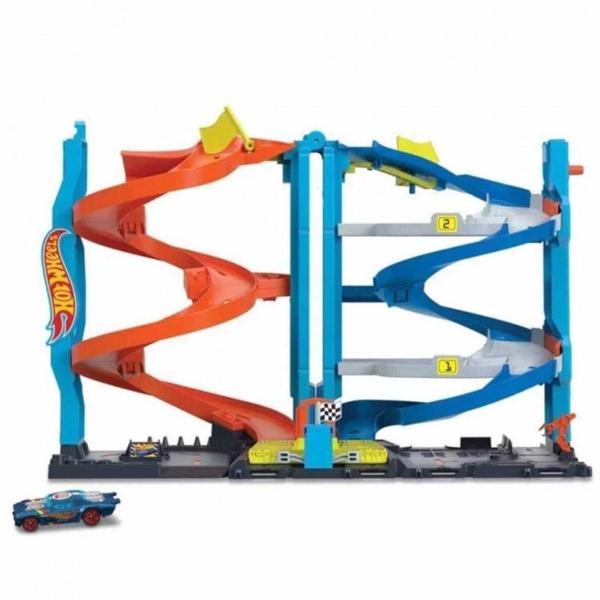 Hot Wheels Heyecanlı Yarış Kulesi - Mavi Su Dünyası - Image 1