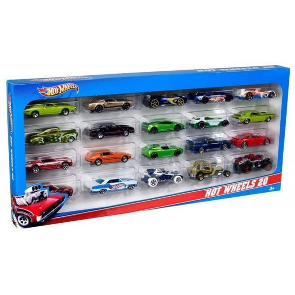 Hot Wheels 20' Li Araba Seti - Mavi Su Dünyası - Image 1