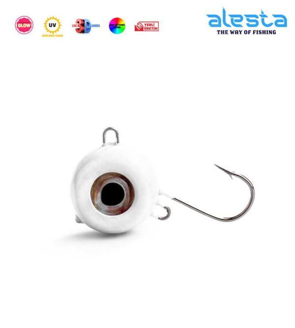 TENYA JIGHEAD 300G X6049 BEYAZ GLOW - Image 1