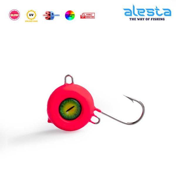 TENYA JIGHEAD 300G X6049 PEMBE GLOW - Image 1