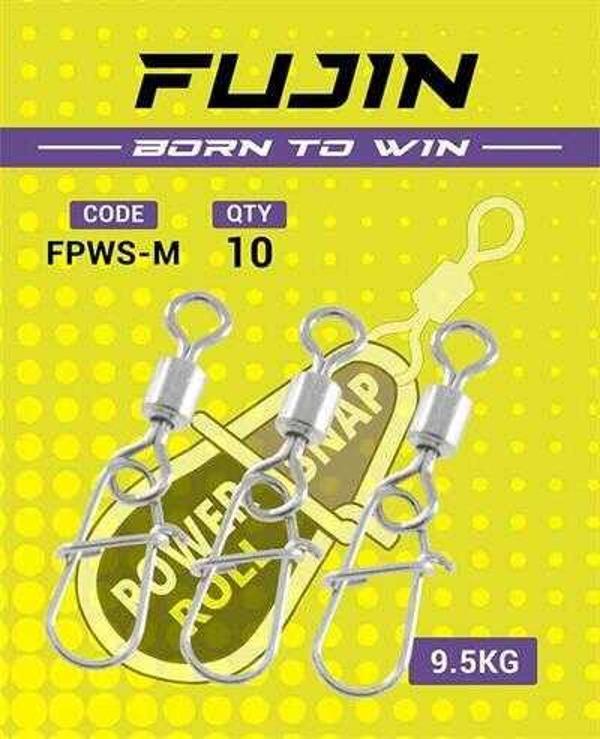 Fujin Power Roll Snap #M 9.5kg Çekerli Klips - Image 1