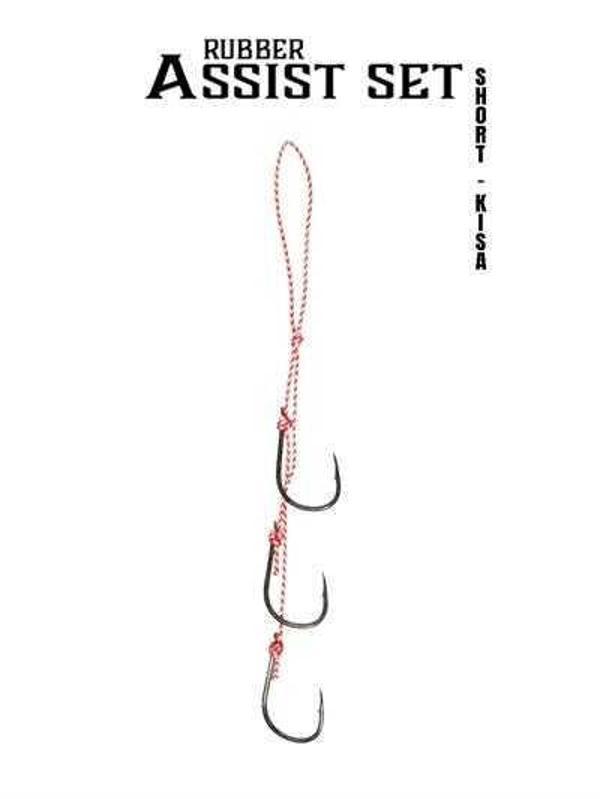 Fujin Rubber Üç Kancalı Assist Set - Short Size-Kısa H21-02 - Image 1