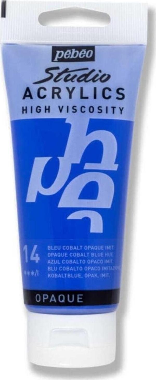 Pebeo Akrilik Studio 100 Ml Cobalt Mavi - Image 1
