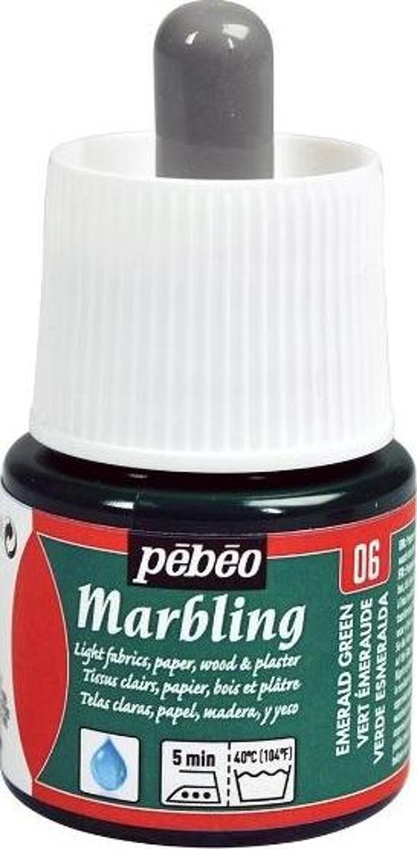 Pebeo Ebru Boyası Marbling 45 Ml Emerald Green - Image 1