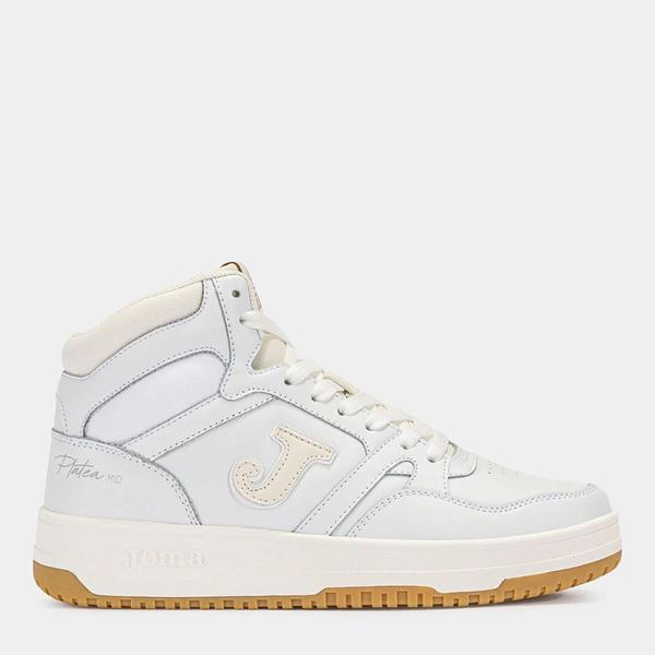 Joma Kadın Günlük Spor Ayakkabı C.Platea Mıd Lady 2425 White Beige Cplamlw2425 - Image 1