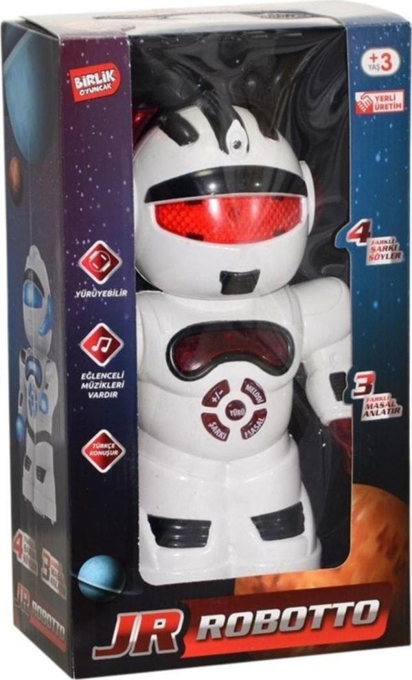 Birlik Oyuncak Sesli Beyaz Yürüyebilir Robotto - Image 1