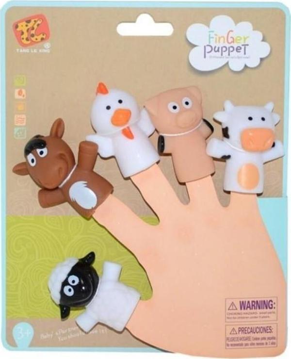 Kızılkaya Oyuncak Hayvan Figürlü Parmak Kukla - Image 1