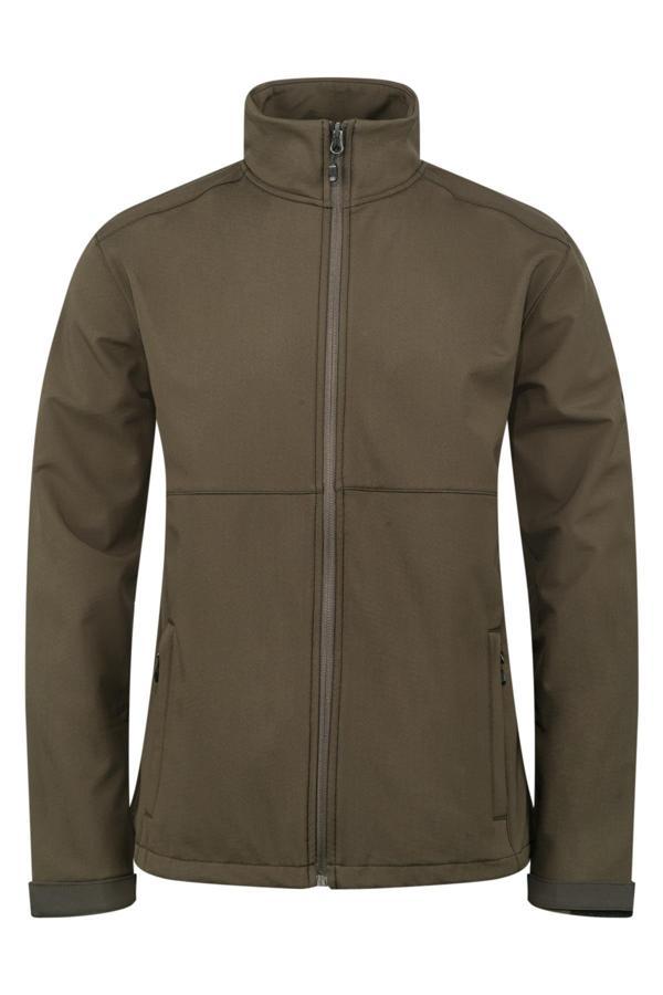 2AS Samuel Erkek Softshell Kareli Ceket Haki - Image 1