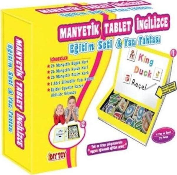 Taba Diytoy Manyetik Tablet İngilizce Seti - Image 1