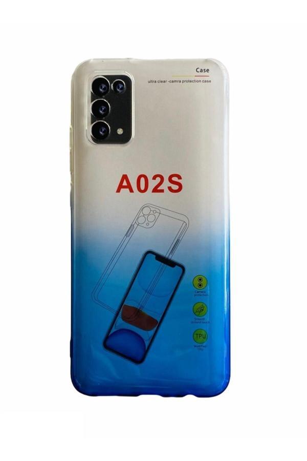 Samsung Galaxy A02s Şeffaf Kılıf Silikon Koruma Kamera Korumalı - Image 1