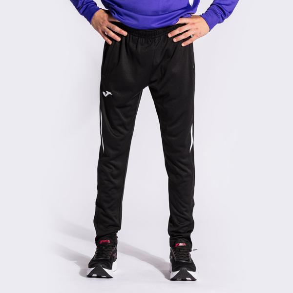 Joma Erkek Futbol Antrenman Eşofman Altı Championship Long Pants Black White 103200.102 - Image 1
