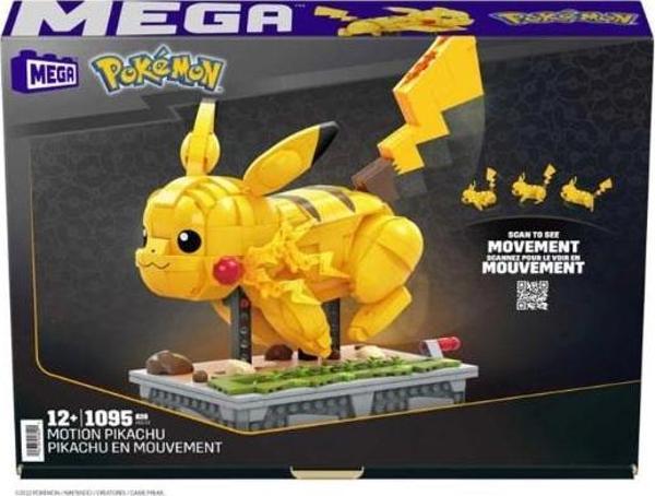 Mega Bloks Mega Pokemon Kinetik Pikaçu 22 Cm - Image 1
