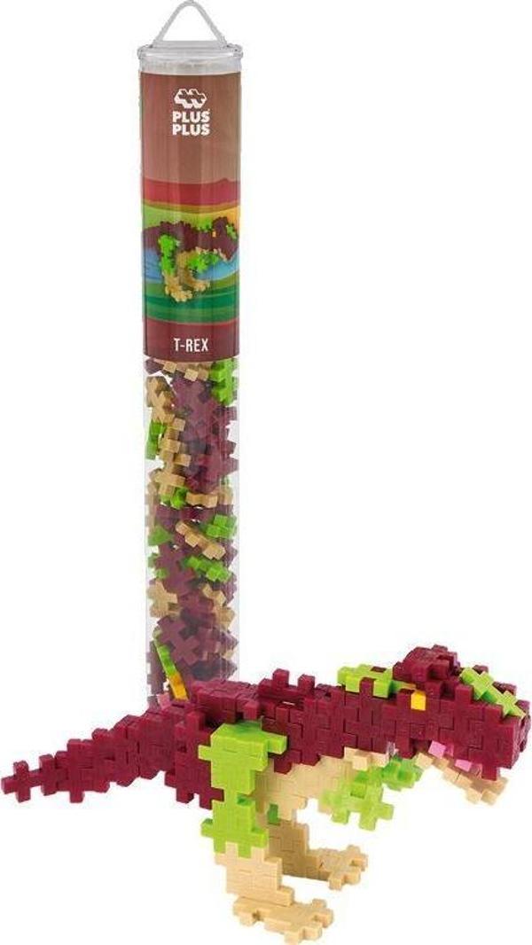 Plus Plus 100 Parça T-Rex Lego Seti Pp-4200 - Image 1