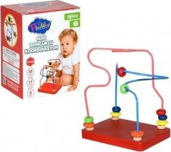 Onyıl Oyuncak Kutuda Ahşap Mini Boncuklu Koordinasyon - Image 1
