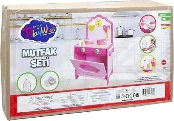Onyıl Oyuncak Kutuda Ahşap Mutfak Seti - Image 1