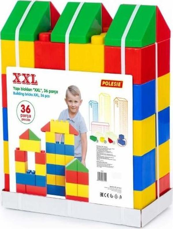 Polesie Oyuncak Yapı Oyuncak ''XXL'' 36 Parça - Image 1