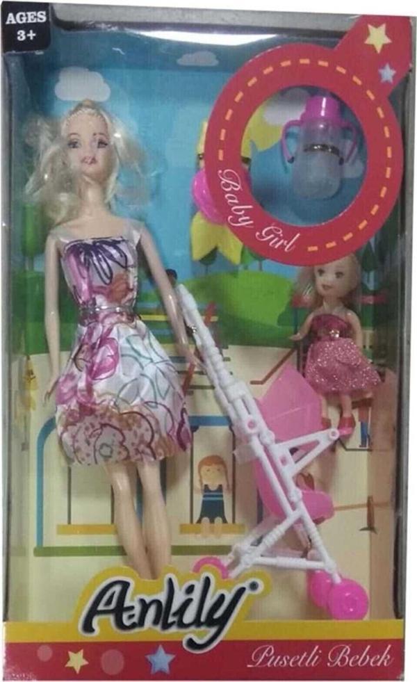 Oydaş Oyuncak Anlily Pusetli Bebek - Image 1