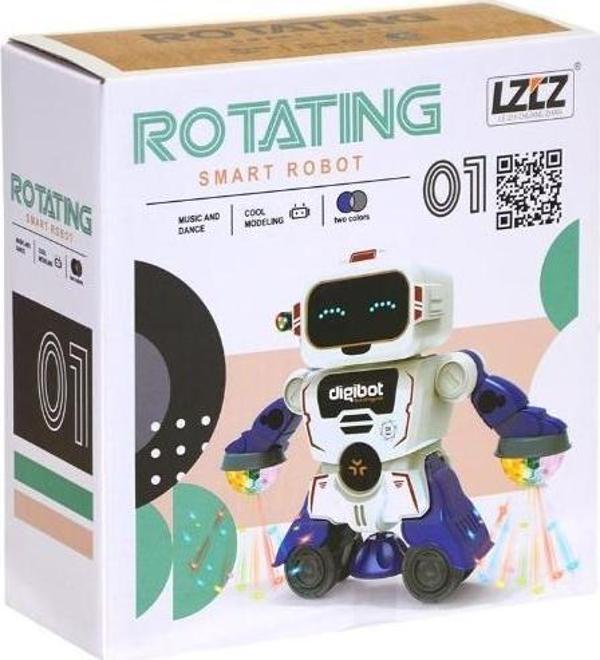 Pasifik Oyuncak Pilli Dönen Akıllı Robot - Image 1