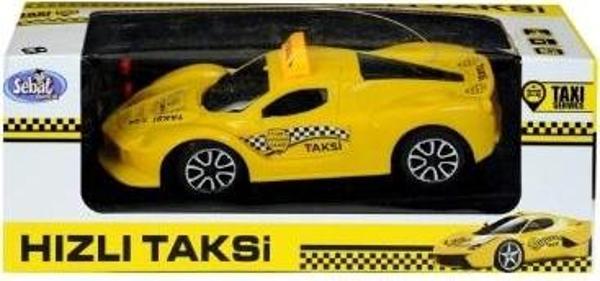 Sebat Oyuncak Uzaktan Kumandalı İki Fonksiyonlu Taksi Araba - Image 1