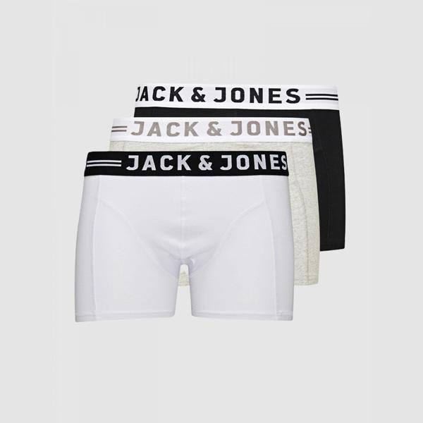 Jack & Jones Erkek 3lü Paket Boxer 12081832 - Image 1