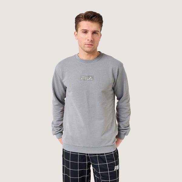 Fila Erkek Bisiklet Yaka Sweatshirt Deva FAM0570 - Image 1