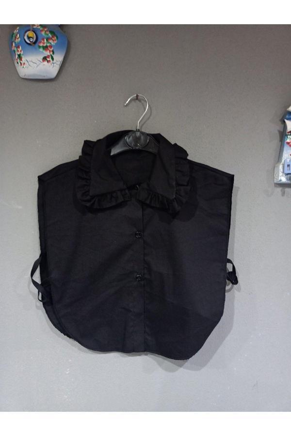 Bav Butik Ayvitrin Fırfır Yaka Tasarım İçlik Gömlek - Image 1