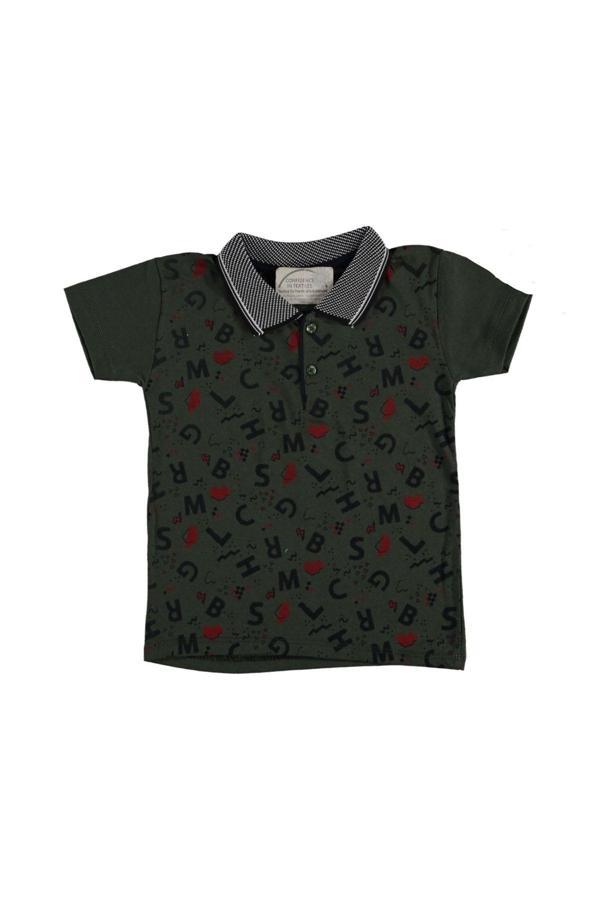 Bav Butik Ayvitrin Erkek Çocuk Tişört Haki - Image 1