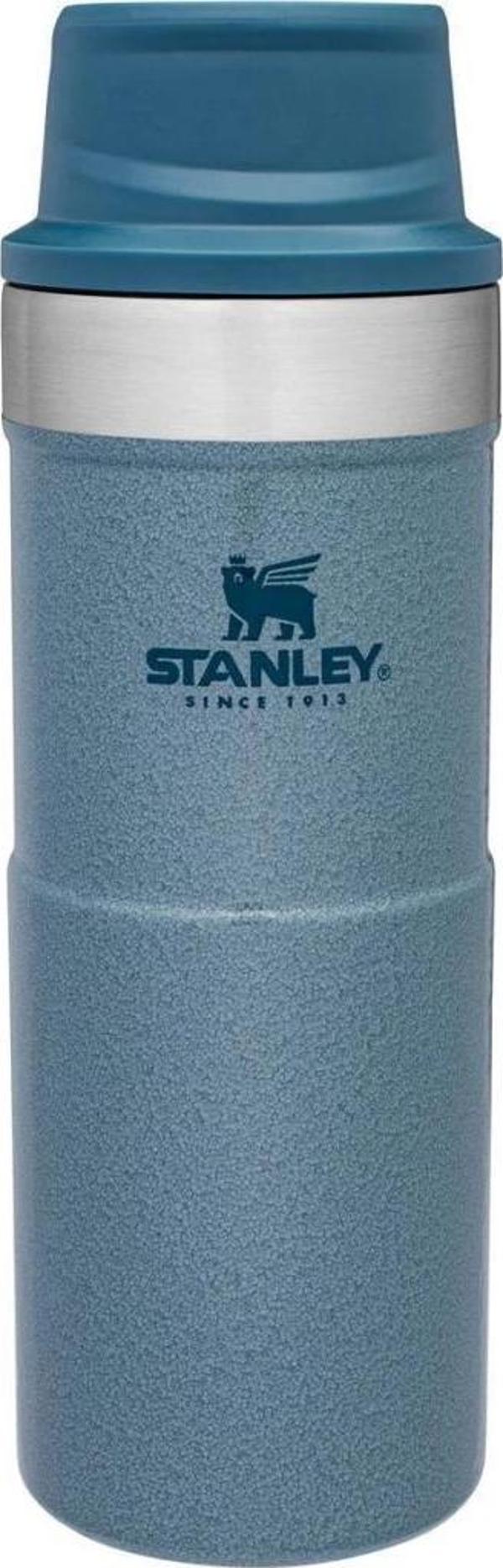 Stanley 10-09848-048 Klasik Trigger Action 0,35 Litre Çelik Termos Bardak - Açık Mavi - Image 1