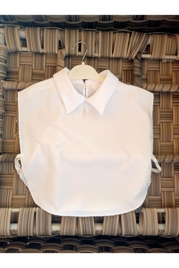 Butik Ayvitrin Düğmesiz Model Tasarım Yaka Kısa Gömlek - Image 1