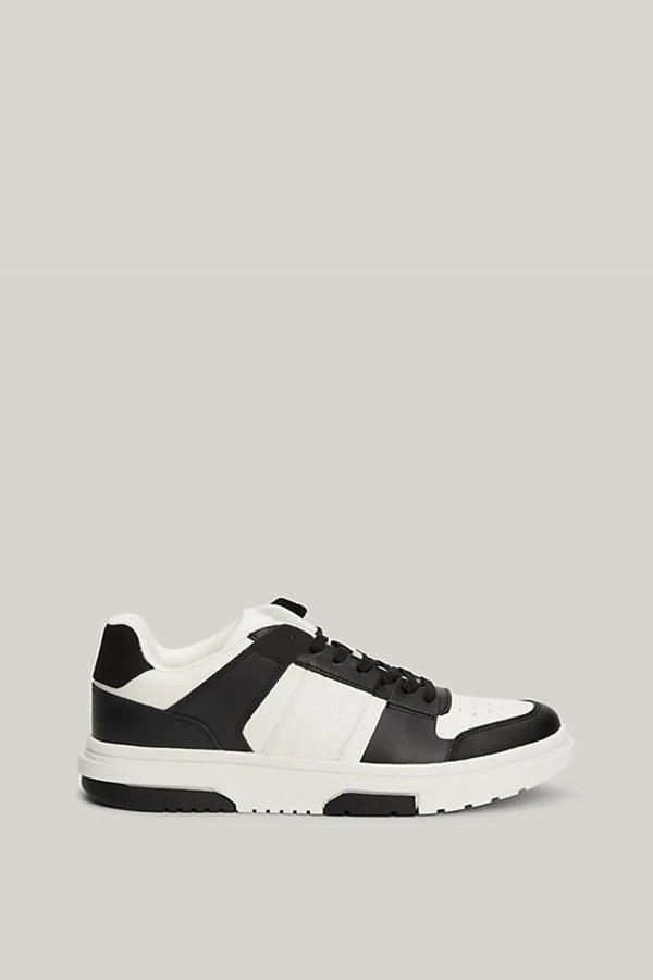 Tommy Hilfiger Deri Erkek Sneaker EM0EM01352BDS - Image 1