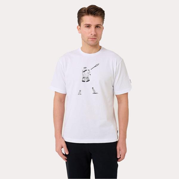 Fila Erkek T-Shirt Tennis Player Graphic TU411111 - Image 1