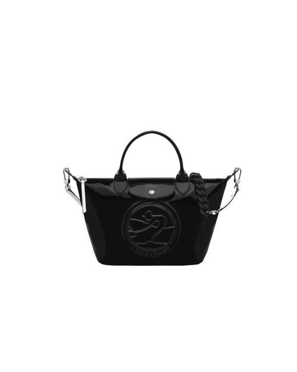Longchamp Le Plıage Cuır Gloss Top Handle Kadın Omuz Çantası 1512HBE-001 - Image 1