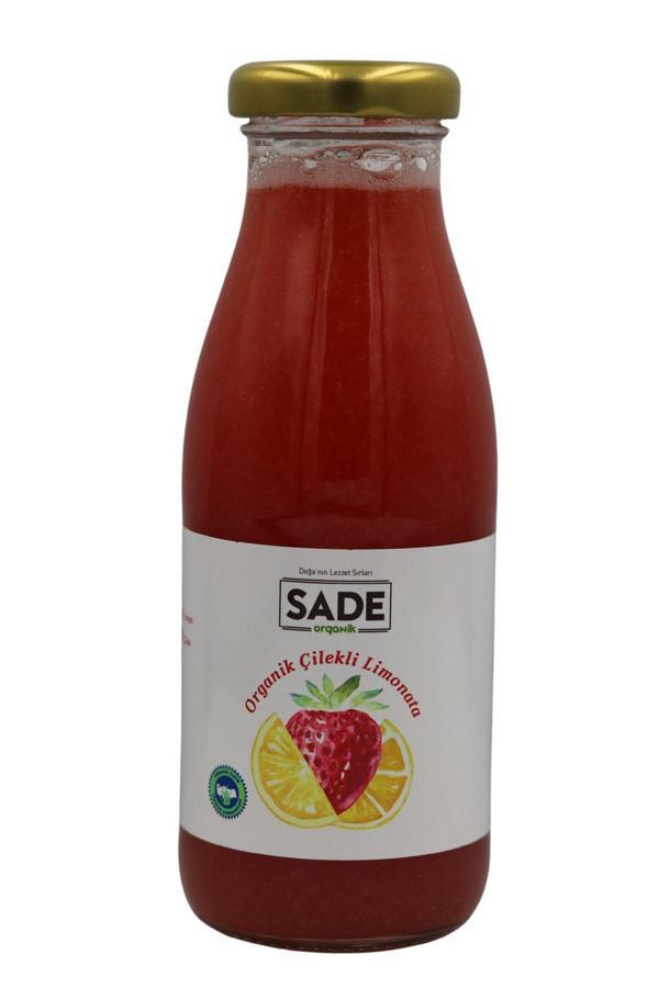Organik Çilekli Limonata 250 ml - Image 1