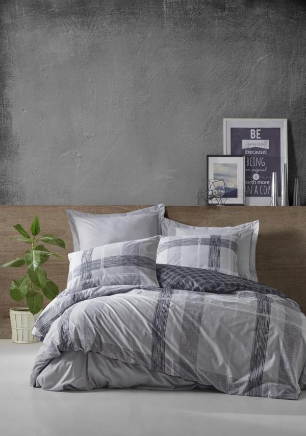 Cotton Box Çift Kişilik Nevresim Takımı Miranda Gri - Image 1