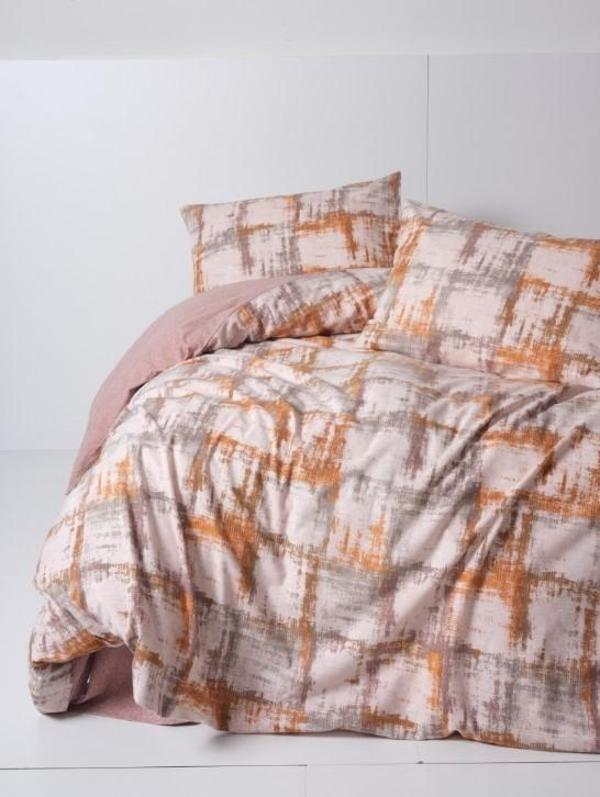 Cotton Box Flanel Nevresim Takımı Çift Kişilik Farida Kahve - Image 1