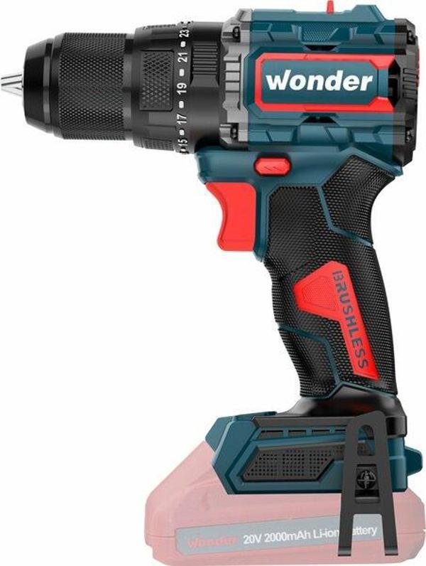 Wonder Kömürsüz Şarjlı Darbeli Matkap Li-Ion 85nm 20 V Aküsüz - Image 1