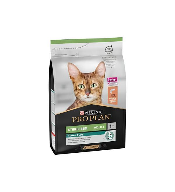 Pro Plan Somonlu Renal Plus Kısırlaştırılmış Kedi Maması 3 Kg - Image 1