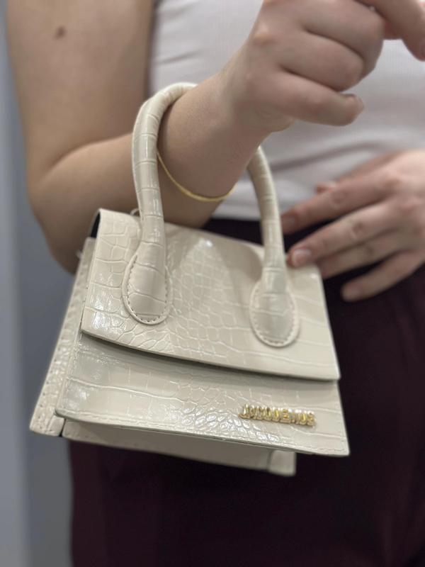 Luxe krem cilt çanta - Image 1