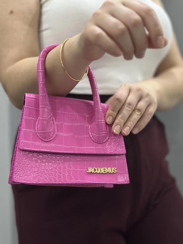 Luxe pembe cilt çanta - Image 1