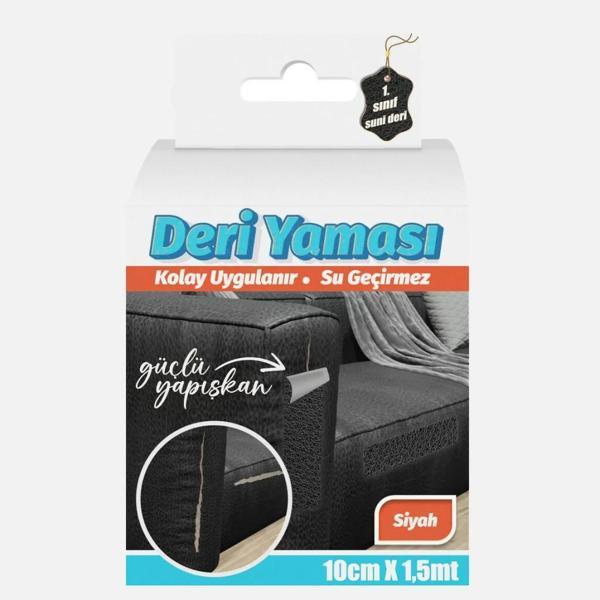 Deri Tamir Yaması Siyah 10cmX1,5mt - Image 1