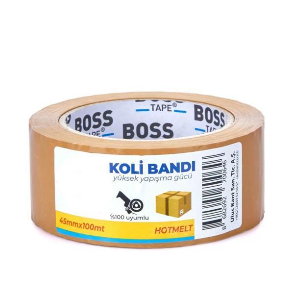 Hotmelt Yüksek Kalite Koli Bandı 45mmx100m Taba - Image 1