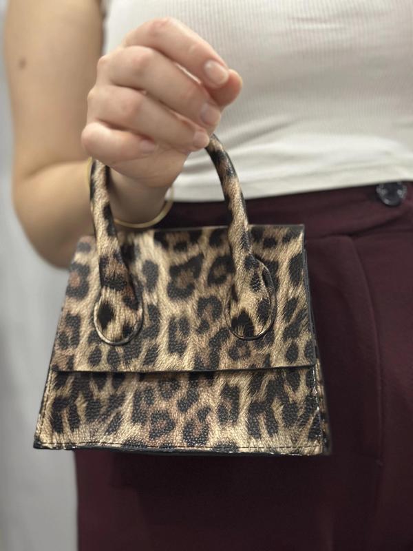 luxe leopar cilt çanta - Image 1