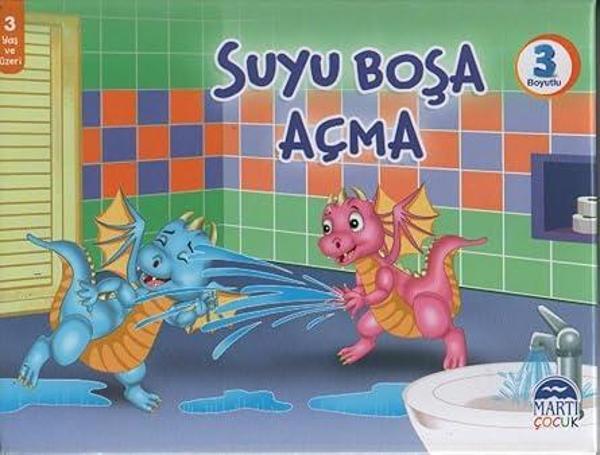 Suyu Boşa Açma-3 Boyutlu Masallar  - Martı Yayınları Yayınevi - Image 1