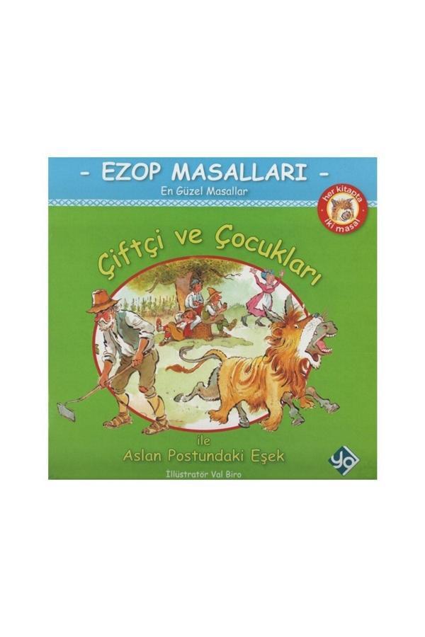 Anasınıfı Ve 1.inci Sınıflar Için Ezop Masalları Çiftçi Ve Çocukları Bir Kitap İki Masal - Yo Yayıncılık - Image 1
