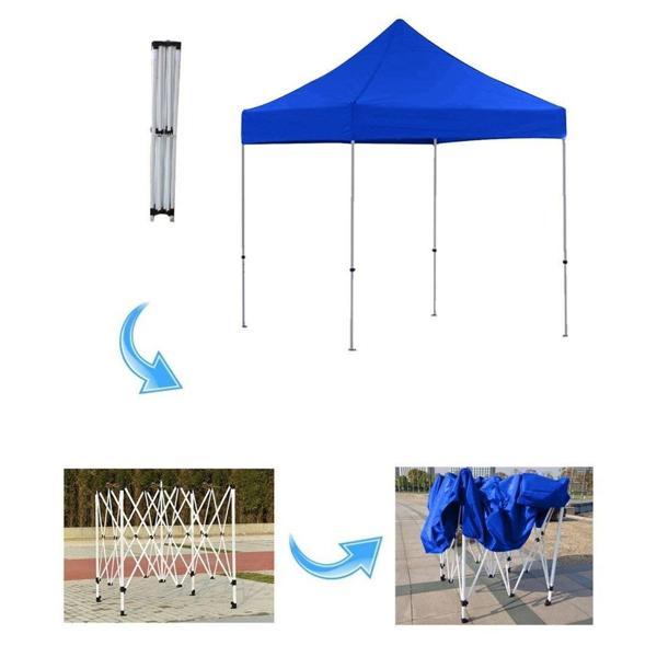 Reyo 2×2 Makaslı Katlanır Çardak Mavi - Image 1