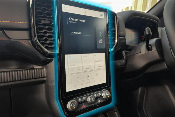 Ford Ranger 2023-2024 Model 12 inç Navigasyon ve Dijital Gösterge Panel Uyumlu 9H Nano Ekran Koruyucu - Image 1