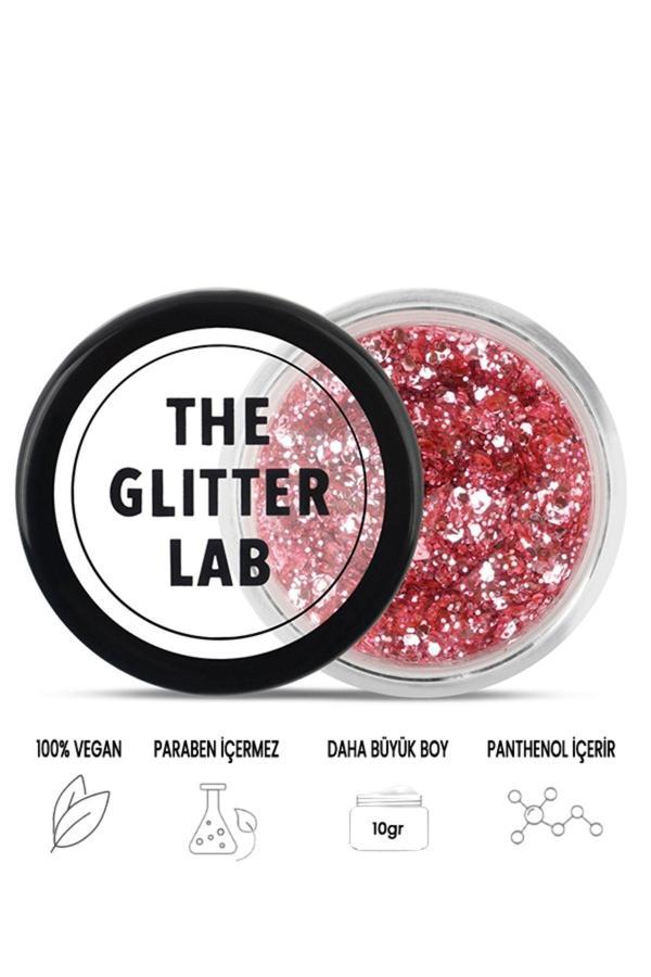 The Glitter Lab Jel Formlu Parlak Glitter - Glam Rose - Image 1