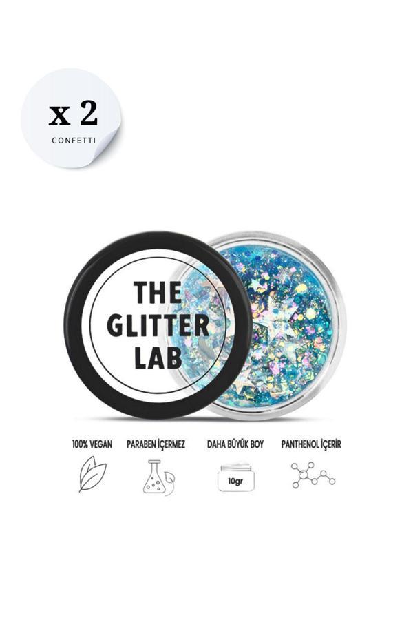 The Glitter Lab 2 Adet Confetti Glitter – Avantajlı Paket - Image 1
